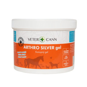 Vetercann arthro silver konopný gel pro zvířata