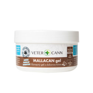 Vetercann mallacan konopný gel pro zvířata